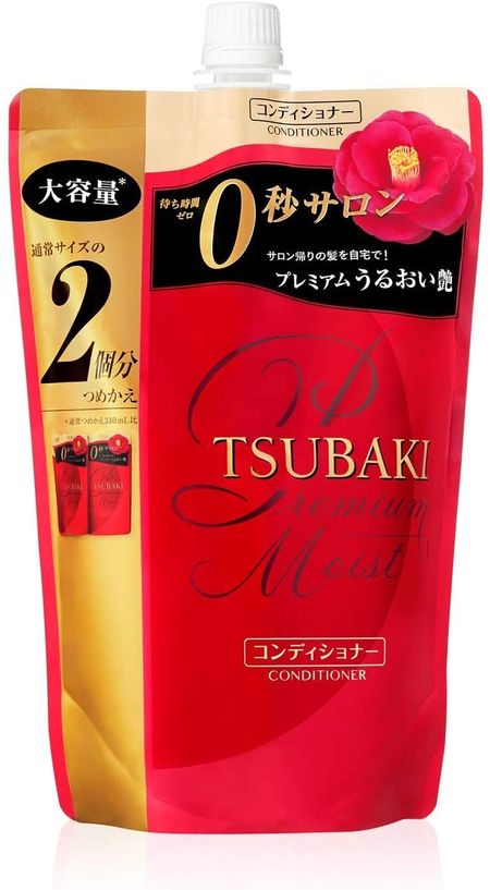 TSUBAKI 高级保湿护发素补充装 660ml