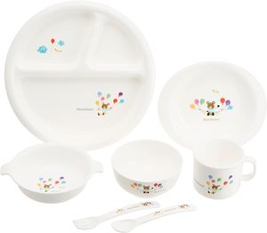 OSK Mealtime Baby Lunch Set BGS-330 ‎0-6 years old Made in Japan