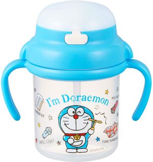 OSK children's cups Doraemon 200ml straw mug (made in Japan) MB-13