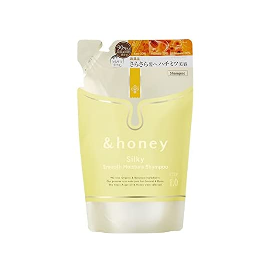 &honey（アンドハニー）Silky スムースモイストシャンプー1.0 詰替 350ml