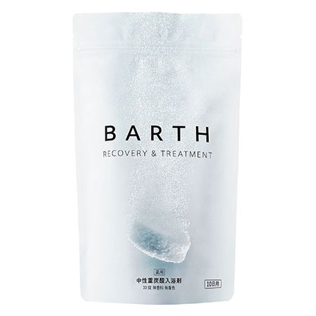 BARTH Bath bath salts neutral bicarbonate 30 tablets containing