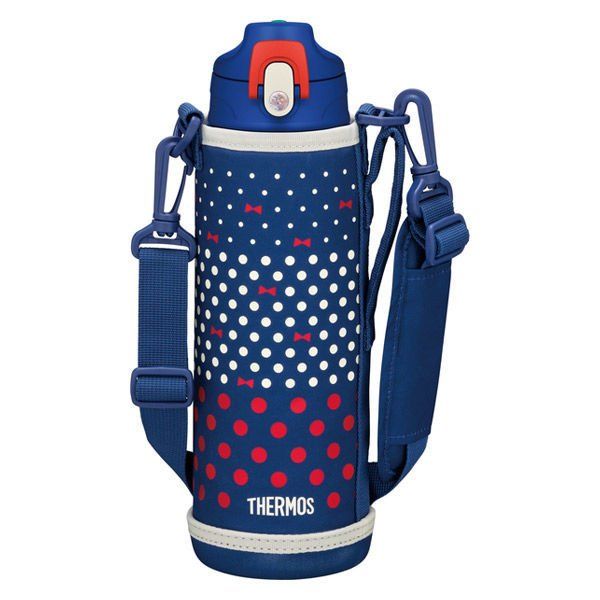 Vacuum insulation two-way bottle / FJJ-1000WF Navy dot (NVD)