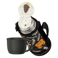 Vacuum-Insulated 2-Way Bottle / FJJ-600WF Black/Orange (BKOR)