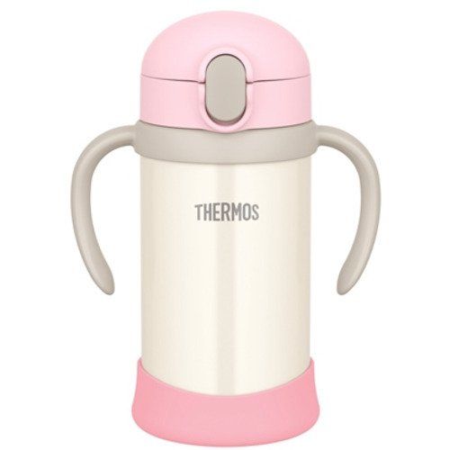 Vacuum-Insulated Baby Straw Mug / FJL-350 Pink-White (PKW)