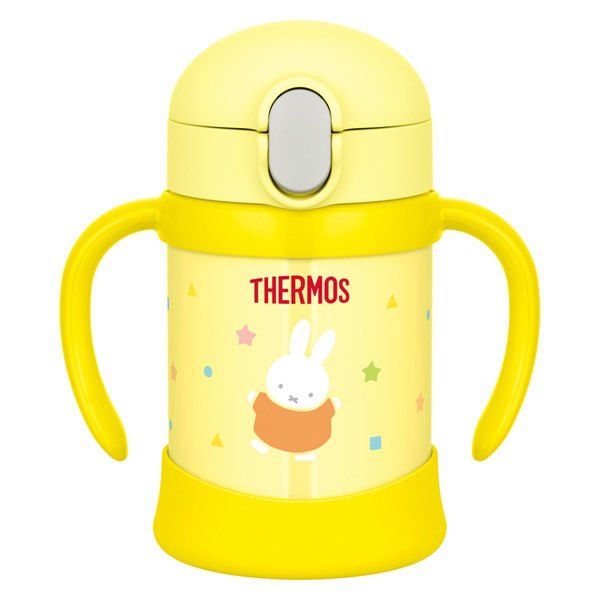 Thermos baby straw mug / FJL-250B yellow (Y)