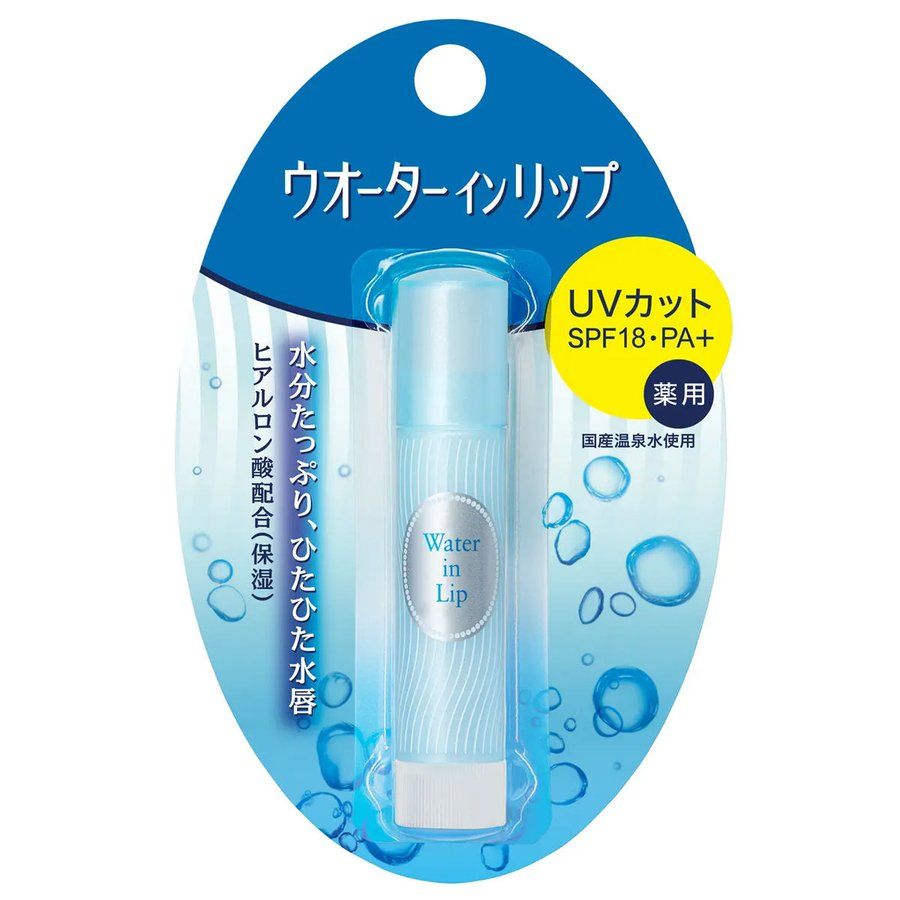 ウォーターインリップ 薬用スティックUV n UVカット SPF18 PA+ 3.5g