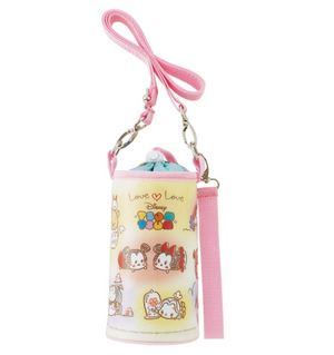 Skater Enamel Plastic Bottle Case Tsum Tsum Love Love Disney 500ml PVPC6