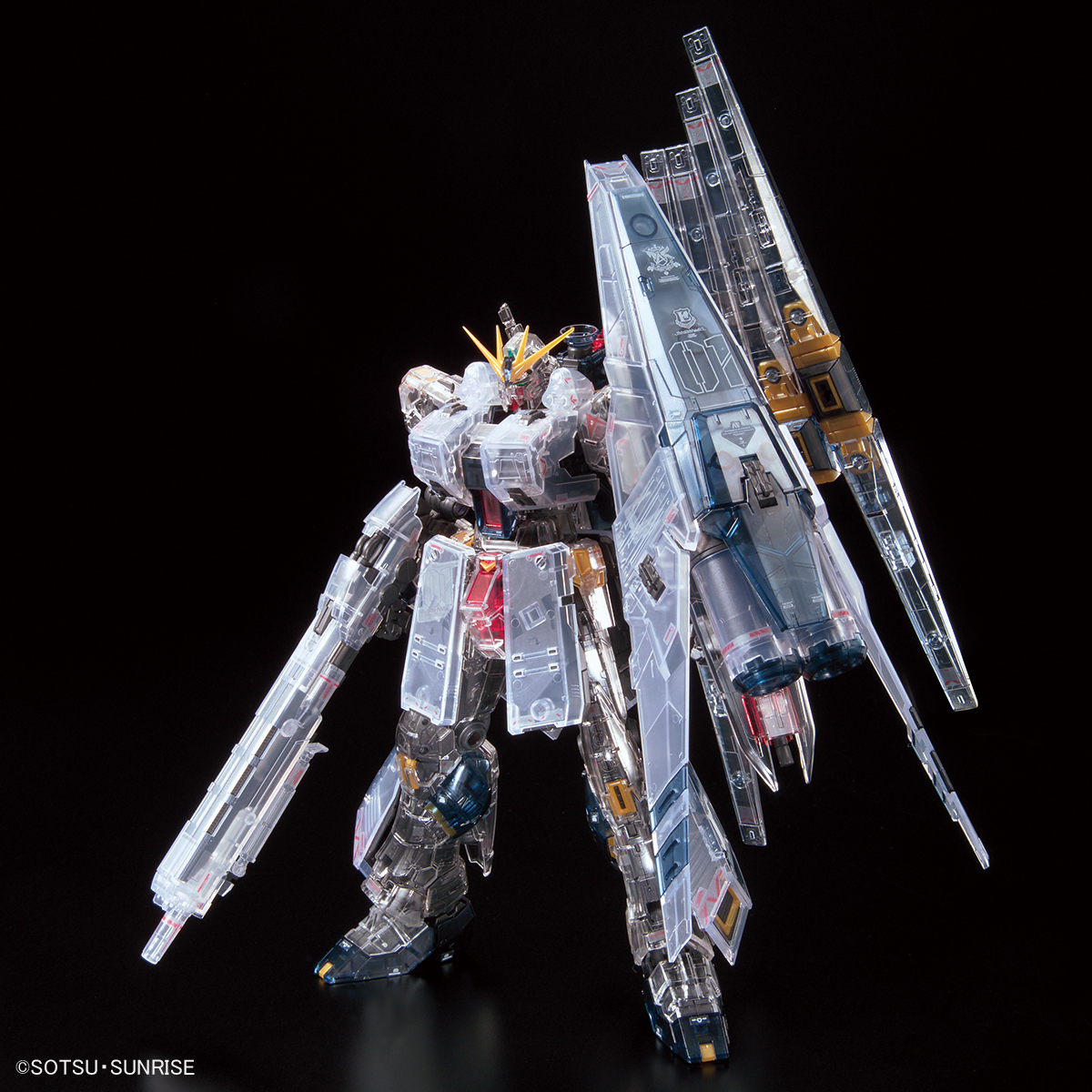 RG 1/144 ν Gundam HWS [Clear Color] ｜ DOKODEMO