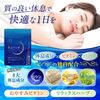 ネムリッチ GABA3600㎎ グリシン16200㎎ テアニン トリプトファン カモミール 国内生産 90粒 30日分