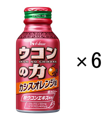 烏龍力 卡士橙口味 6瓶裝 1組