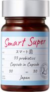 Svelte Smart Bacteria 超级补充剂薄荷双胶囊 30 片 30 天用量
