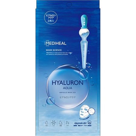 Mediheal 透明质酸水润安瓶面膜 JEX 3 片