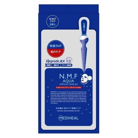 MEDIHEAL N.M.F水潤保濕安瓶面膜JEX 3片裝