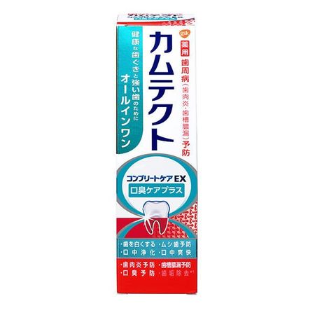 Medicated Camtect Complete Care EX Bad Breath Care Puiras Medicated Toothpaste 105g