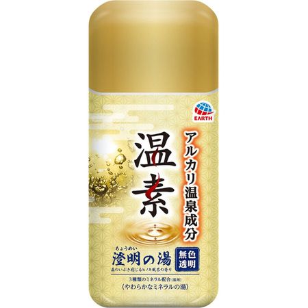 알칼리 온천 성분 온소 입욕제 청명한 온천 숲의 기운이 느껴지는 히노키 향 600g