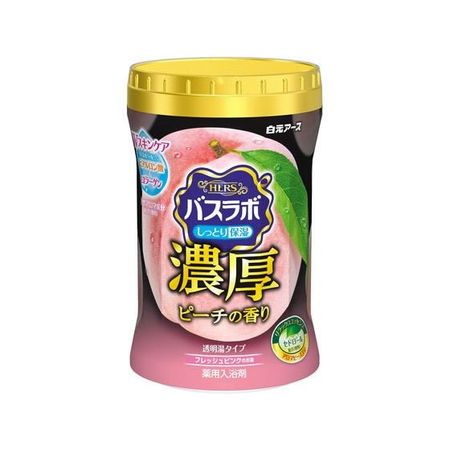 HERS Bath Lab Medicinal Bath Additive, Rich Peach Scent, 600g