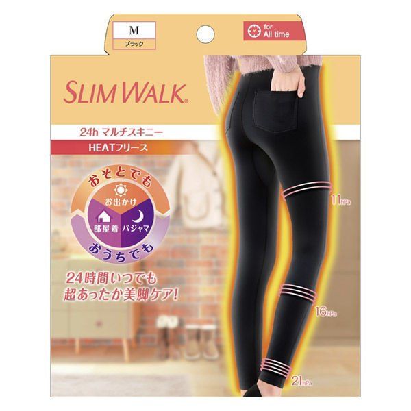 Slim Walk 24H Multi Skinny HEAT Fleece M Size