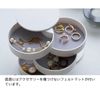 Tower Accessory Tray, 4 Tiers, White, 1 Piece, Yamazaki Industry