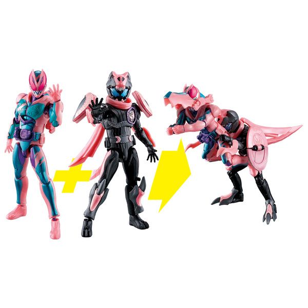 Masked Rider Livice Livis Limix Figure Masked Rider River＆Masked Rider Vice Lex Genome Set