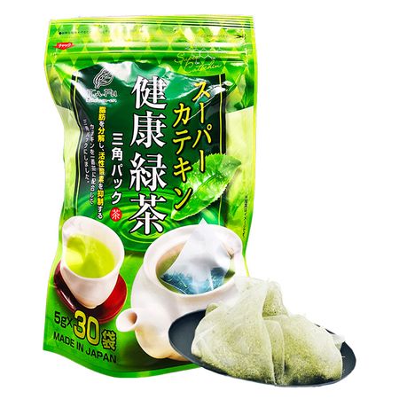 Super Catechin Healthy Green Tea Triangle Pack 30 Bags