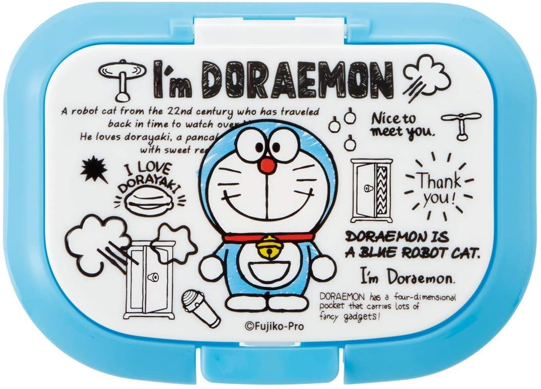 Skater antibacterial wet sheet lid I'M Doraemon Sanrio WTL1AG