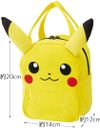 Skater Die Cut Bag Sweatshirt Material Pikachu Pokemon KNBD1-A