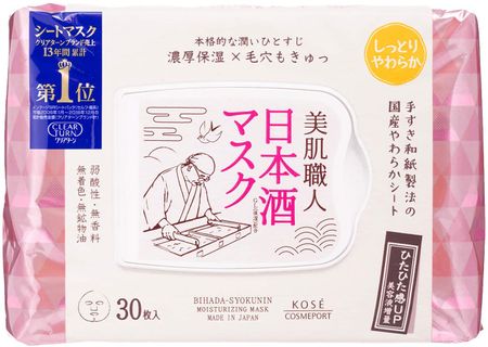 Clear Turn 美肌手工清酒面膜 大 30 片