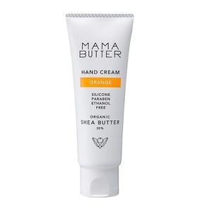 MAMA BUTTER Additive-free Hand Cream, Orange [Contains organic shea butter, highly moisturizing] 40g