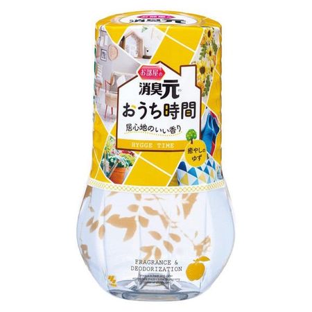 방 안의 탈취원 집에서 보내는 시간 힐링 유자향 400mL
