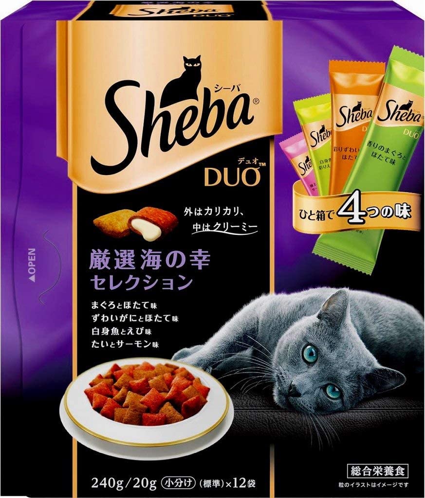 sheba duo cat food