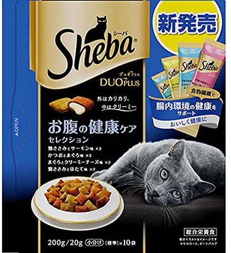 MARS japan Sheba Sheba Cat Food Duo Plus Spulble Health Care選擇200克