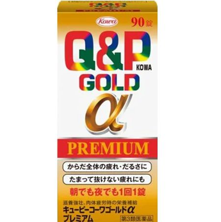 [3rd-Class OTC Drug] Kewpie Kowa Gold Alpha Premium 90 tablets
