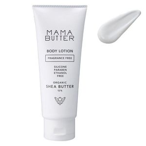 MAMA BUTTER Body Lotion, Fragrance-Free, 140g, B by E