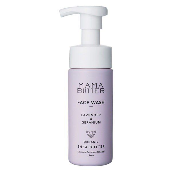 MAMA Butter (Mamabata) Additive-free Face Wash Foam Clearing [Black Zone Corbler] Lavender & Zeranium 150ml