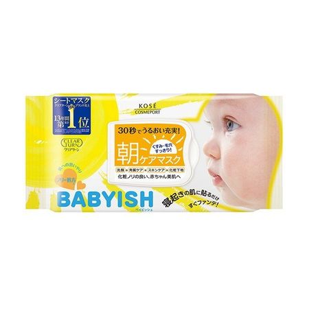Clear Turn Babyish 晨间护理面膜 (32 片装) KOSE COMEPORT
