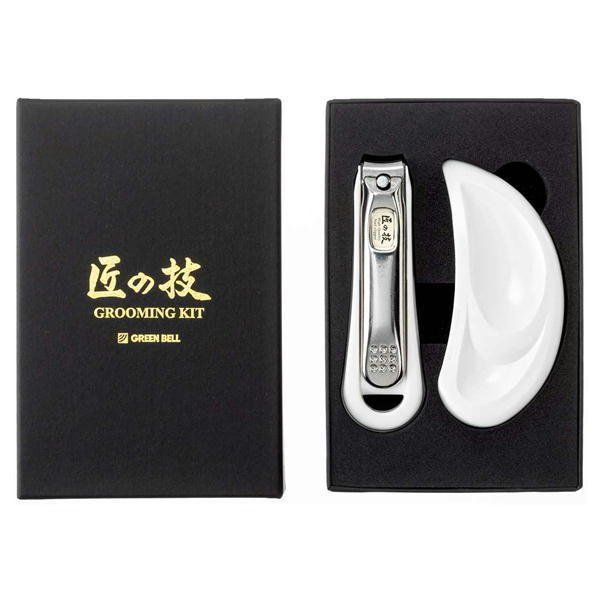 Takumi's technique Grooming Kit Nail Yasuri and Two-piece set of nail clippers G-3115