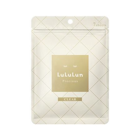 lululun ルルルンプレシャス WHITE [クリア] フェイスマスク 4KS 7枚 (エッセンス108mL)