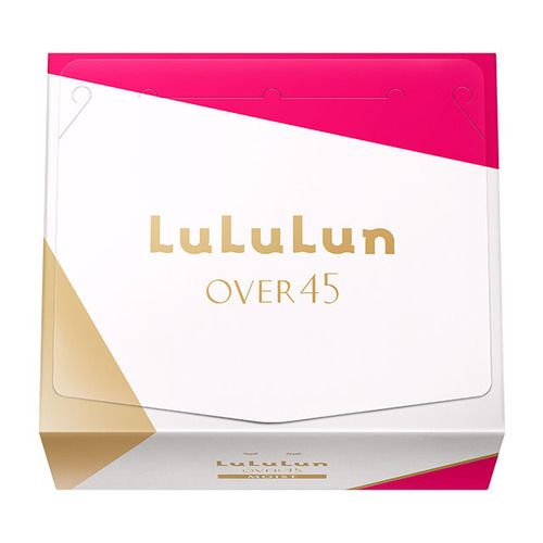 lululun 루루룬 OVER45 카멜리아 핑크 [모이스트] 페이스 마스크 2FB 32장 (에센스 520mL)