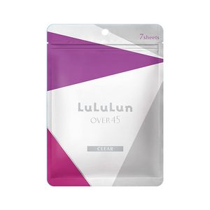 Lululun Lulun Over45 Iris Blue [Clear] Face Mask 2ks 7 (Essence 113 ml)