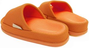 OKUMURA​​拖鞋背負尖頭壓力機壓力底部底部M尺寸23-24.5cm橙色