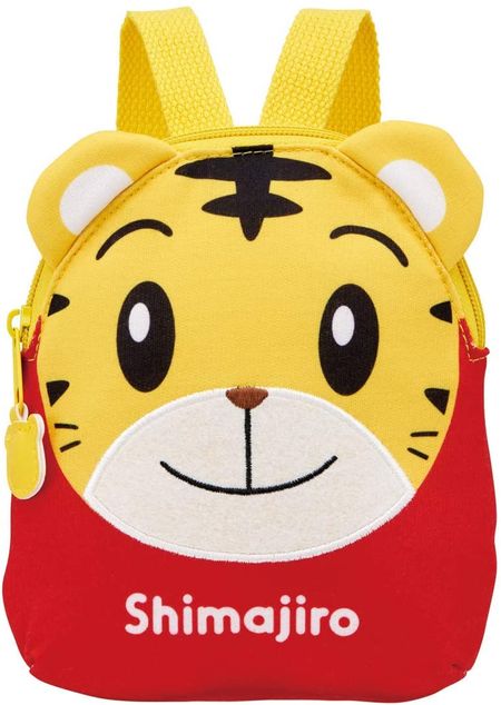Skater Die Cut Backpack for Babies, Mini Backpack, Shimajiro, Width 16 x Height 19cm, RYUK1