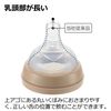 리첼 피너츠 컬렉션 외출용 밀크보틀 플라스틱 젖병 (0~3개월용)