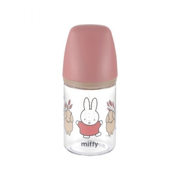 Richel Miffy Outing牛奶瓶塑料哺乳动物瓶（0-3个月大约）