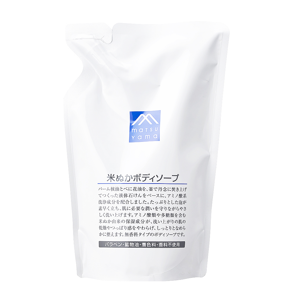 Matsuyama Yushi Co Ltd MMARK 450毫升為米糠肥皂補充
