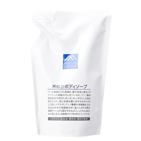 Rice bran body soap refill 450ml