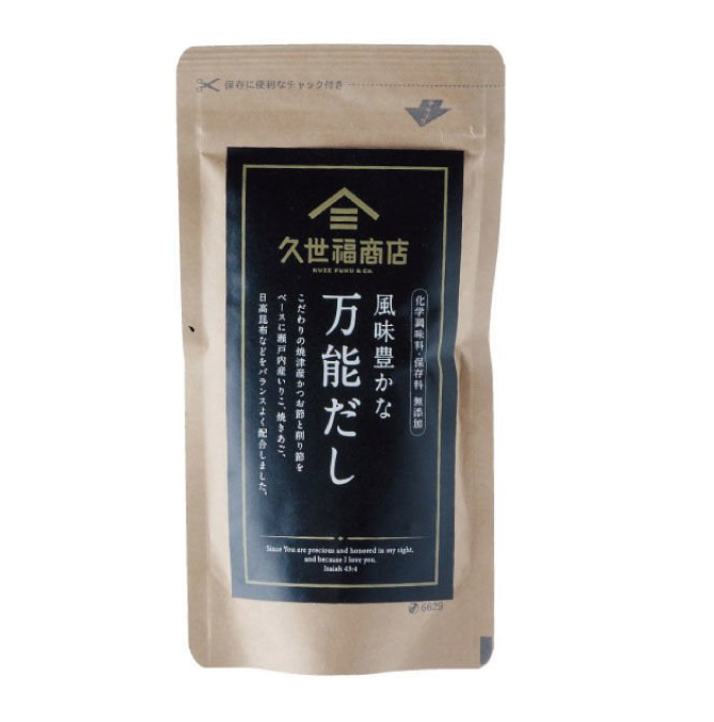 久世福商店 風味豊かな万能だし 40g（8g×5包入）