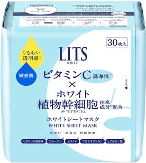 LITS リッツ ホワイト ステムパーフェクトマスク 30枚入