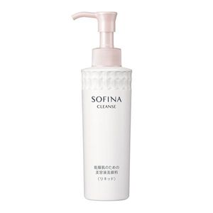 SOFINA 건조 피부를 위한 미용액 세안료 &lt;리퀴드&gt; 150 ml