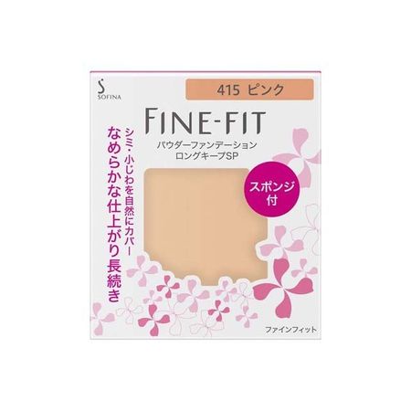 SOFINA FINE-FIT 持久粉底液 SP 415 粉色 7.5g