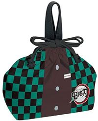 스케이터 어린이용 도시락 끈주머니 귀멸의 칼날 카마도 탄지로 일본제 KB7-A